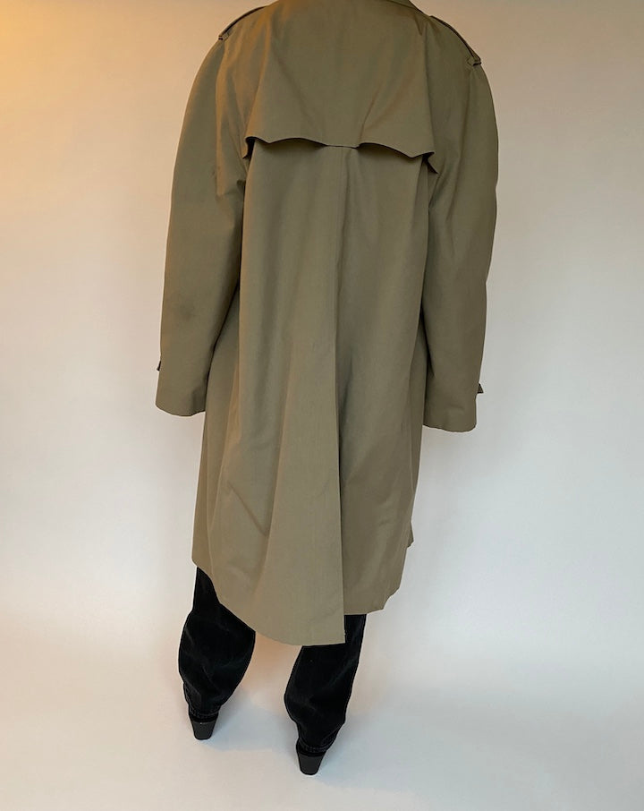 VINTAGE OVERSIZED BEIGE COAT 1414-2