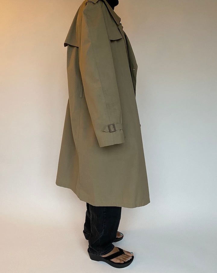 VINTAGE OVERSIZED BEIGE COAT 1414-3