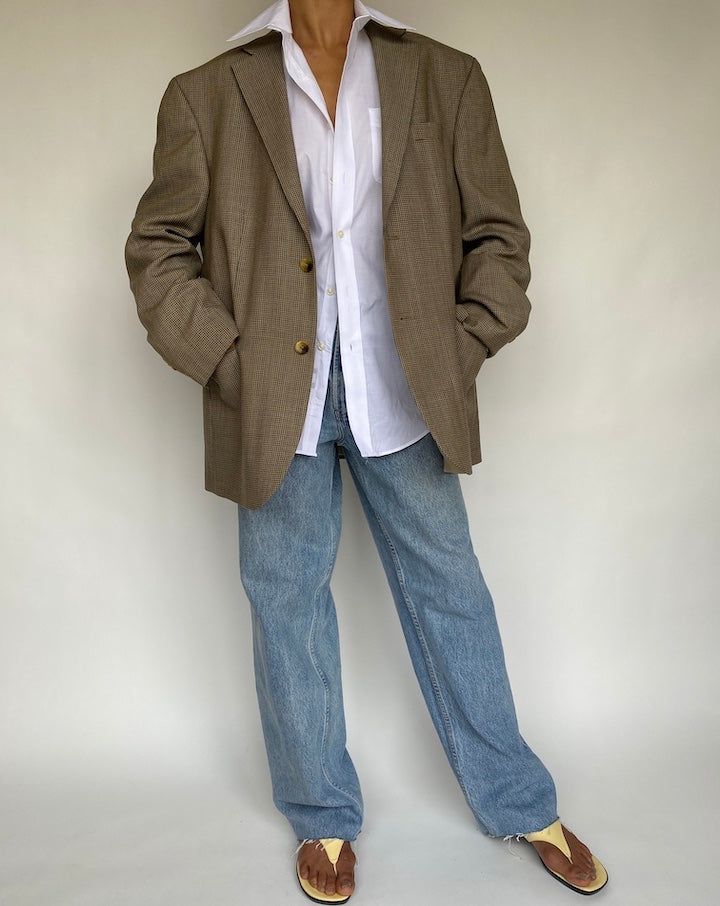 VINTAGE OVERSIZED BLAZER 724-2