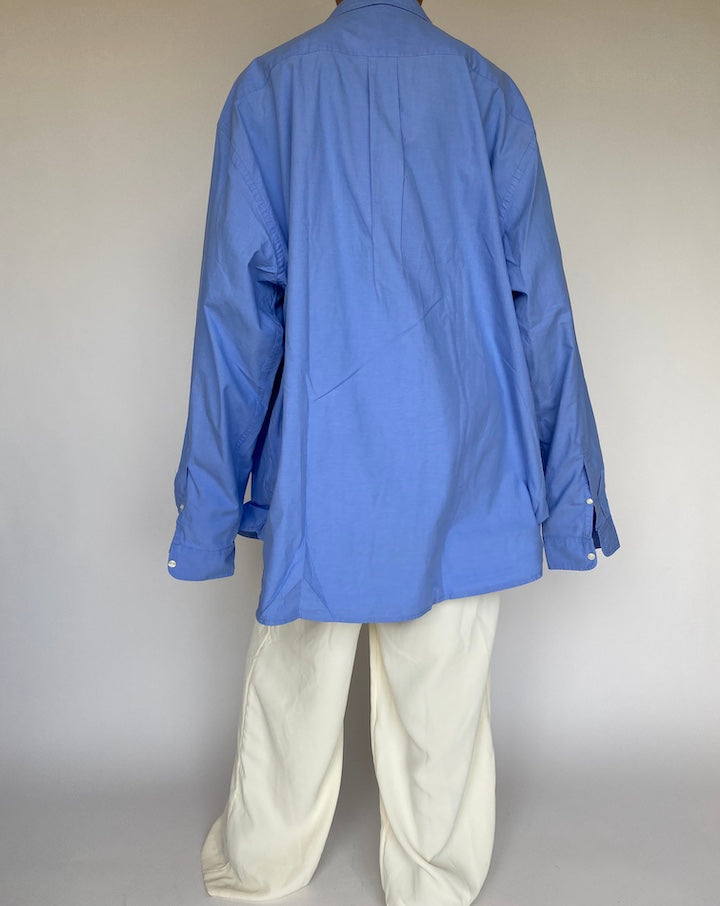 VINTAGE OVERSIZED BLUE SHIRT 880-2