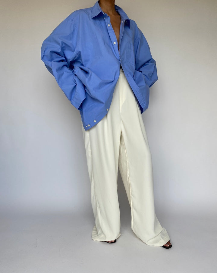 VINTAGE OVERSIZED BLUE SHIRT 880