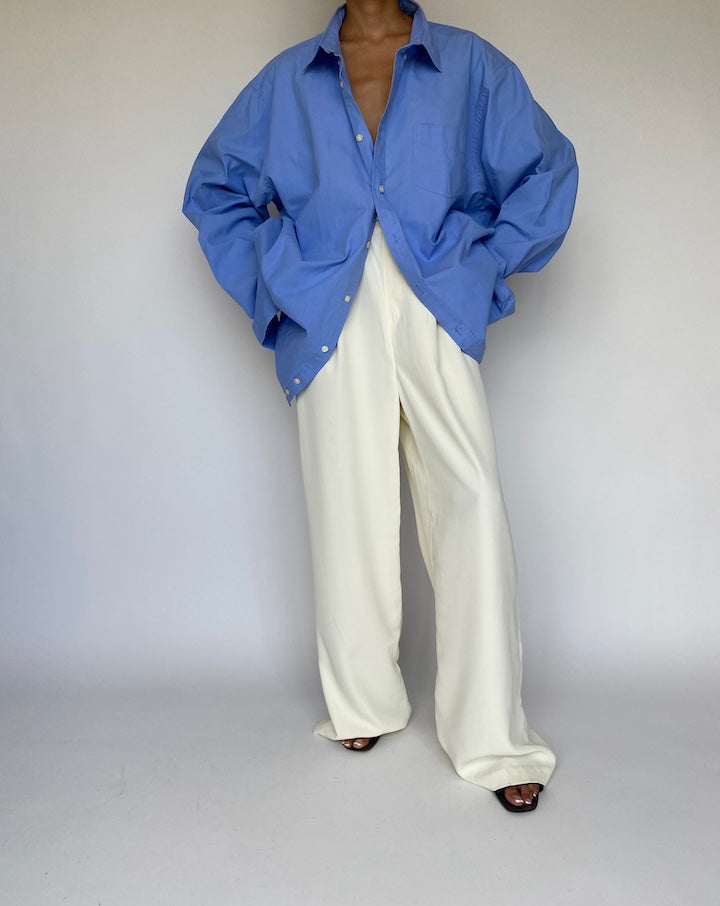 VINTAGE OVERSIZED BLUE SHIRT 880