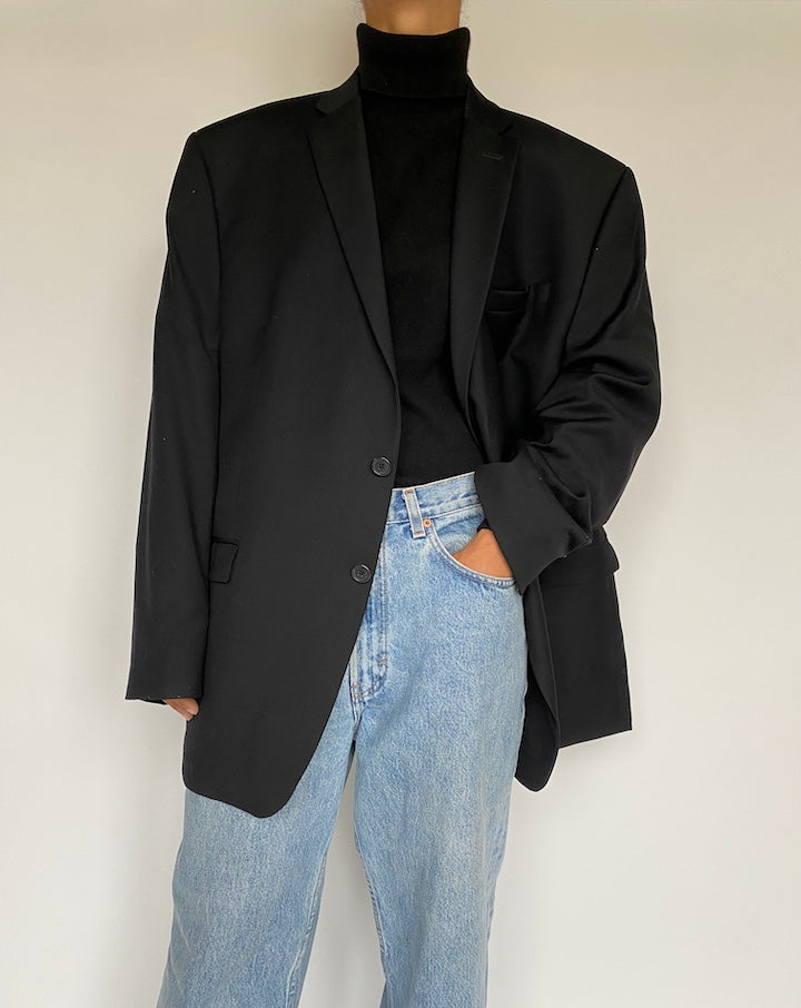 VINTAGE OVERSIZED CALVIN KLEIN BLAZER 1453-3