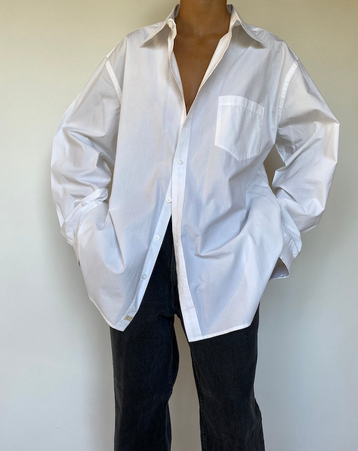 VINTAGE OVERSIZED COTTON SHIRT 1523