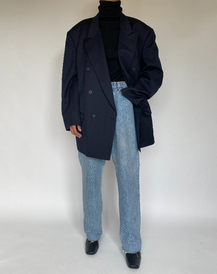 VINTAGE OVERSIZED DOUBLE BREASTED BLAZER 1763