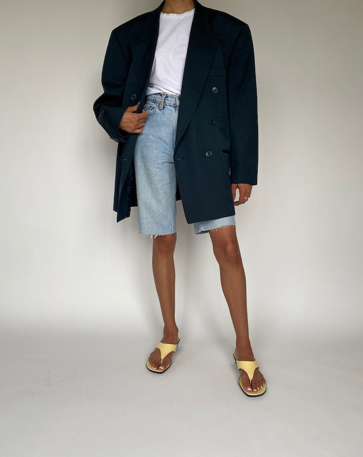 VINTAGE OVERSIZED DOUBLE BREASTED BLAZER 834