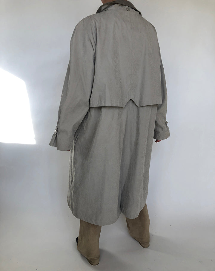 VINTAGE OVERSIZED GREY COAT 284 2