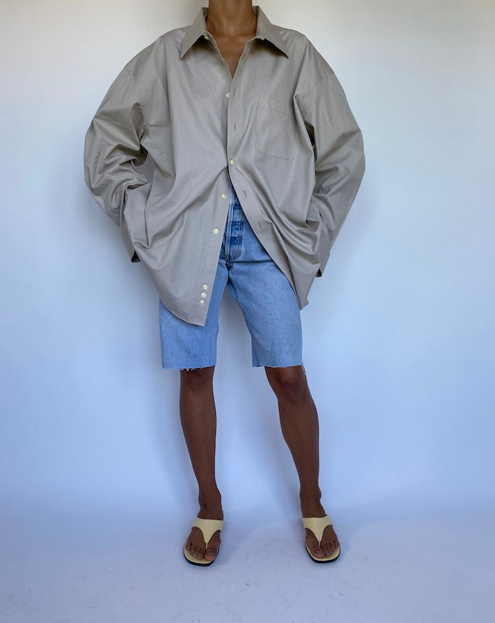VINTAGE OVERSIZED GREY SHIRT 927