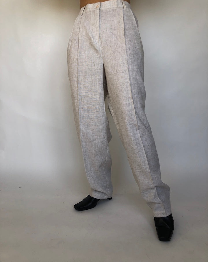 VINTAGE OVERSIZED OAT TROUSER 336-3