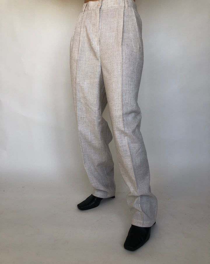 VINTAGE OVERSIZED OAT TROUSER 336