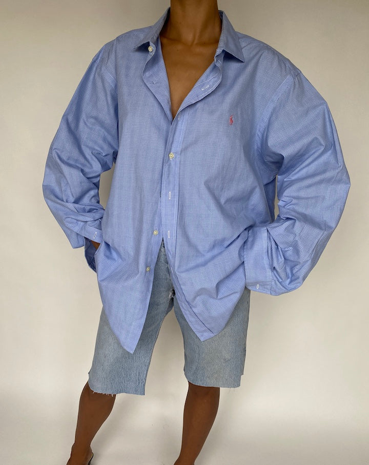 VINTAGE OVERSIZED RALPH LAUREN SHIRT 789-6