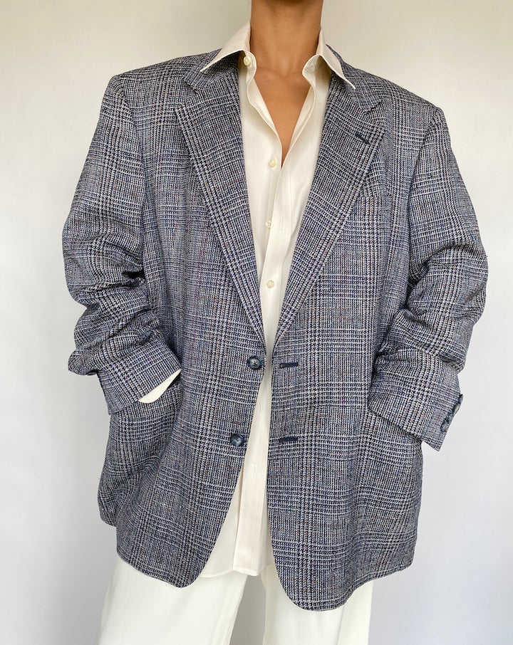 VINTAGE OVERSIZED SILK BLAZER 750