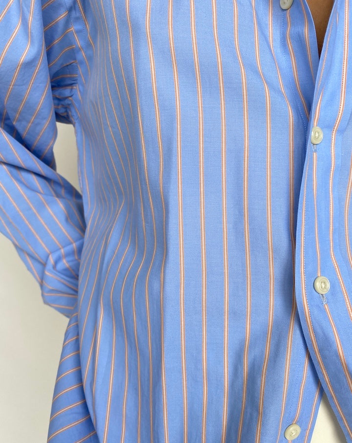 VINTAGE OVERSIZED STRIPED SHIRT 736-2