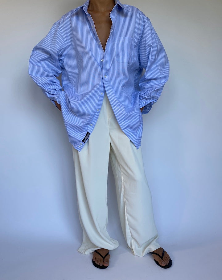 VINTAGE OVERSIZED STRIPED SHIRT 958-3