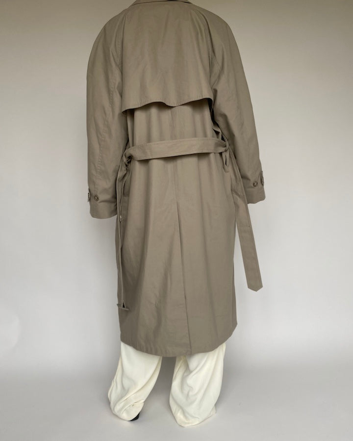 VINTAGE OVERSIZED TRENCH COAT 1049-2