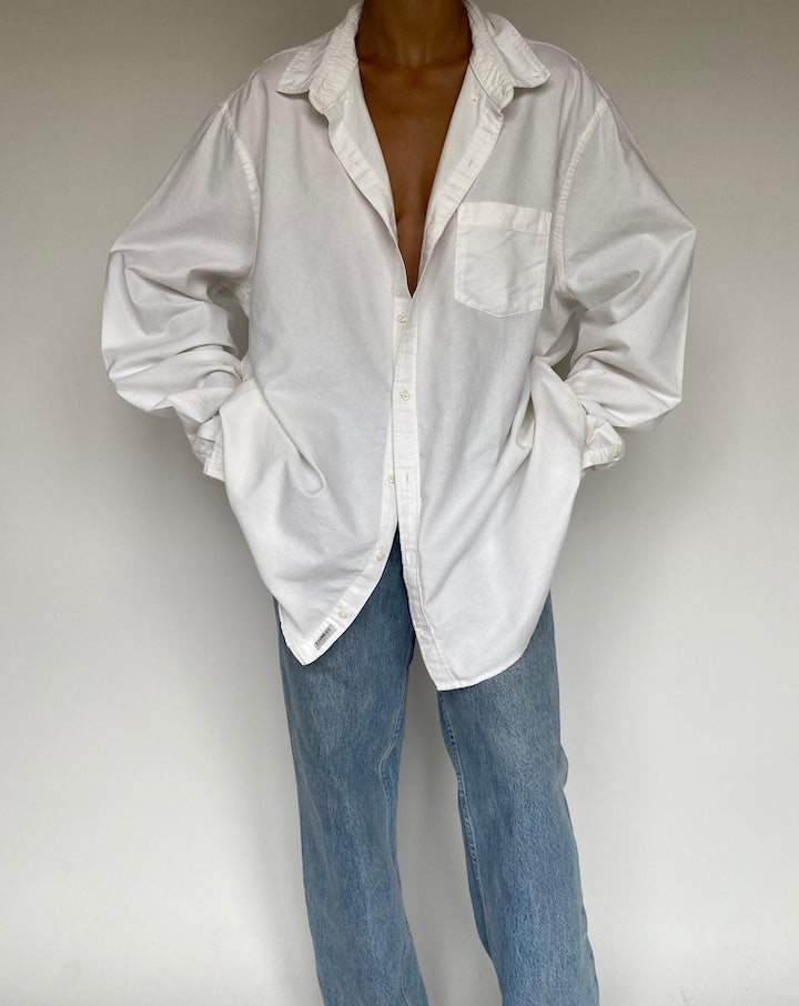 VINTAGE OVERSIZED WHITE SHIRT 1271-4