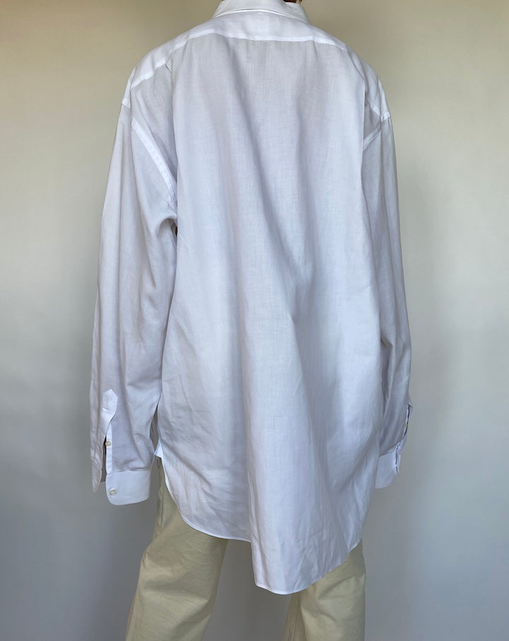 VINTAGE OVERSIZED WHITE SHIRT 617-2