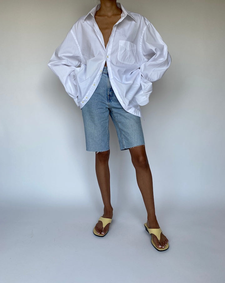 VINTAGE OVERSIZED WHITE SHIRT 853