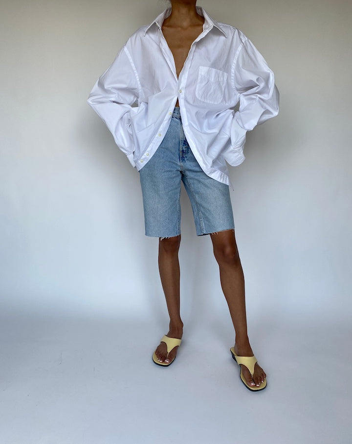 VINTAGE OVERSIZED WHITE SHIRT 853