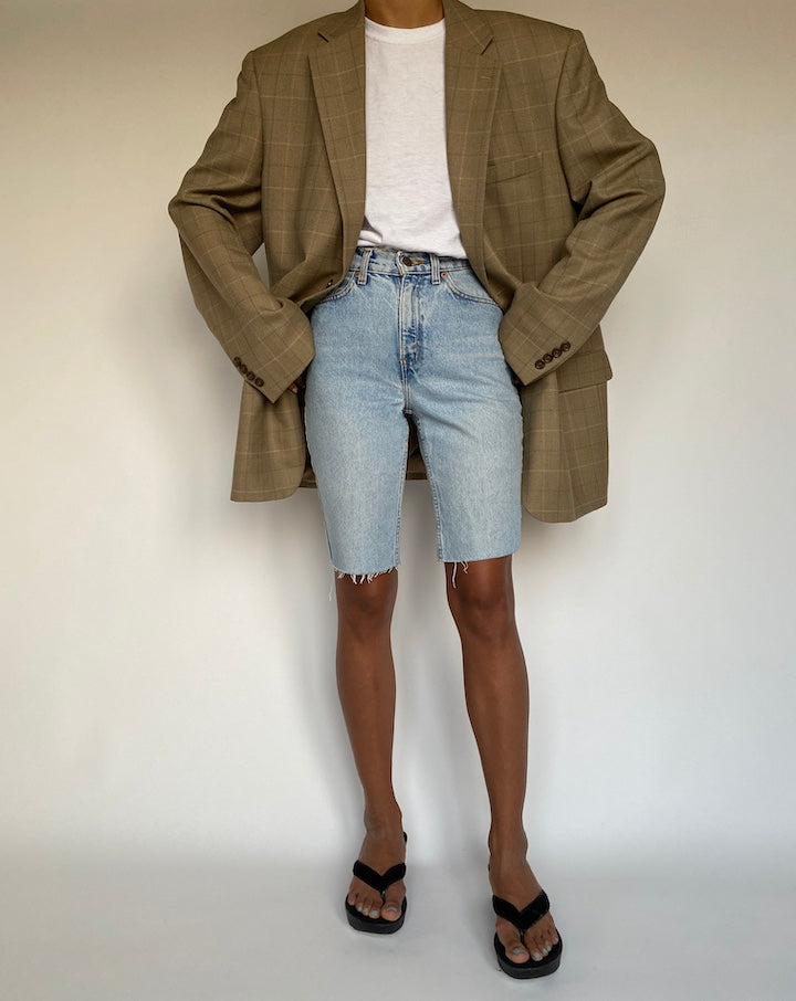 VINTAGE OVERSIZED WOOL BLAZER 1369