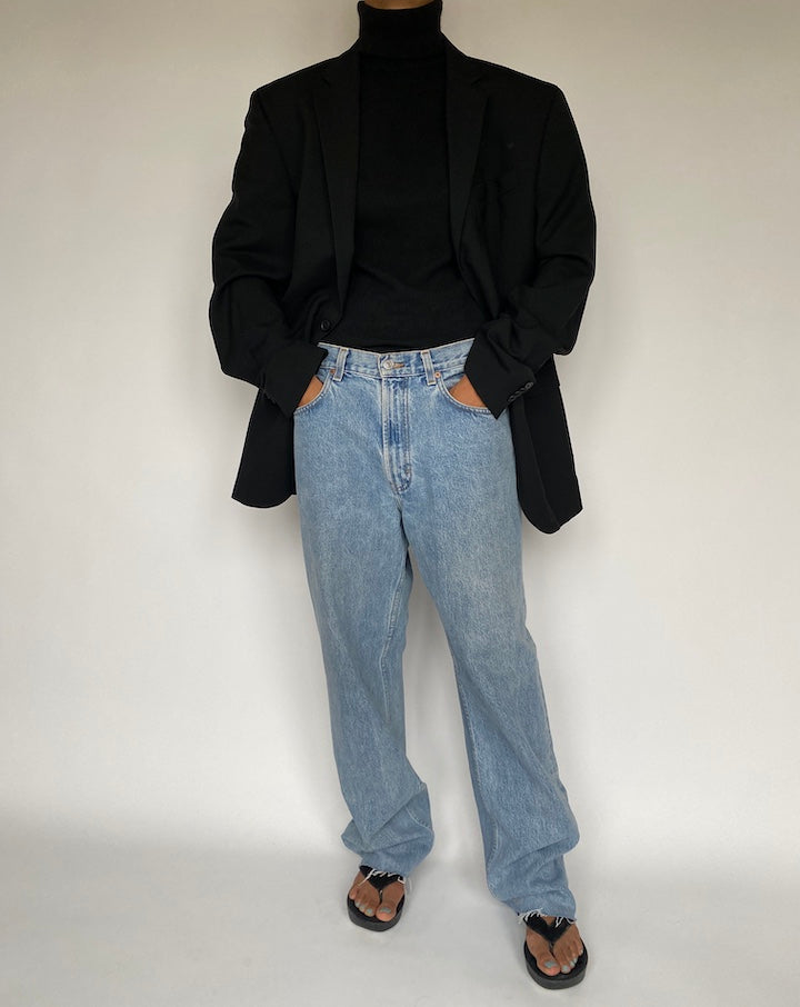 VINTAGE OVERSIZED WOOL BLAZER 1456-3