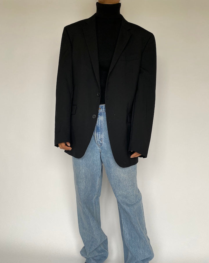 VINTAGE OVERSIZED WOOL BLAZER 1456-4
