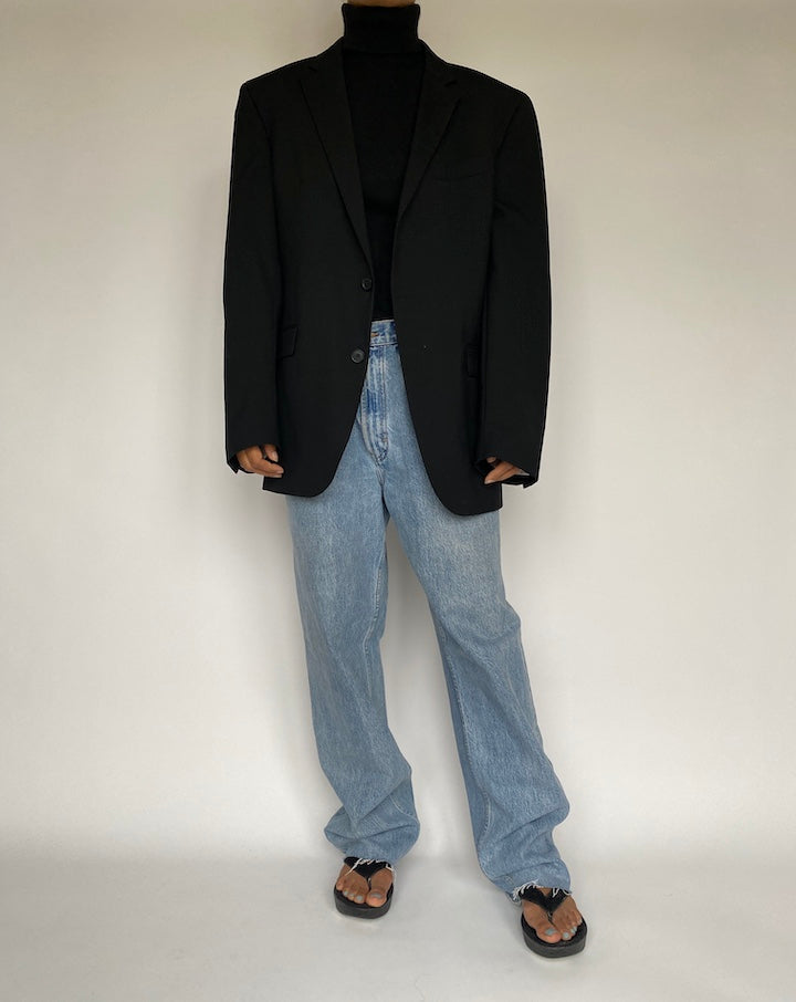 VINTAGE OVERSIZED WOOL BLAZER 1456