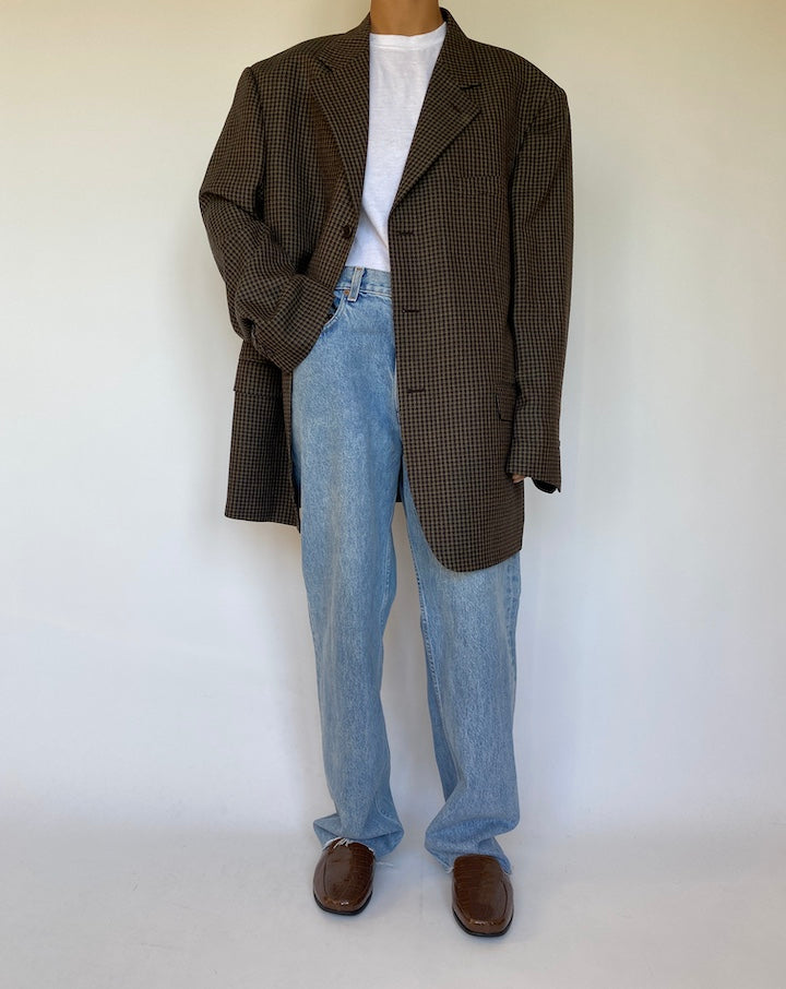 VINTAGE OVERSIZED WOOL BLAZER 1580