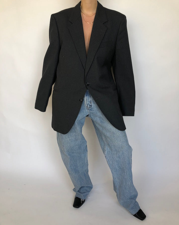 VINTAGE OVERSIZED WOOL BLAZER 331