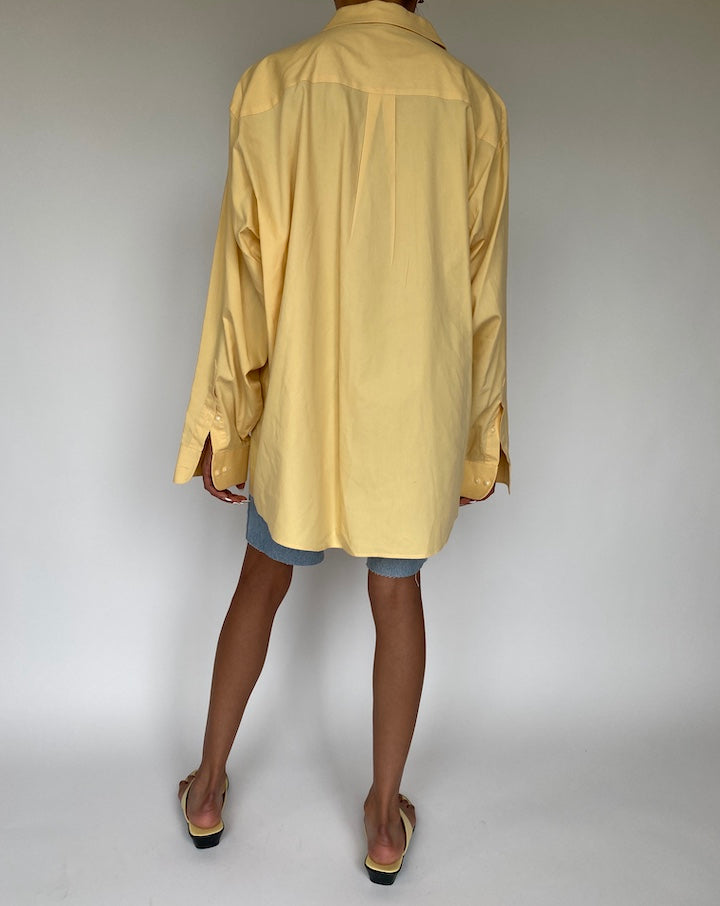 VINTAGE OVERSIZED YELLOW SHIRT 846-2