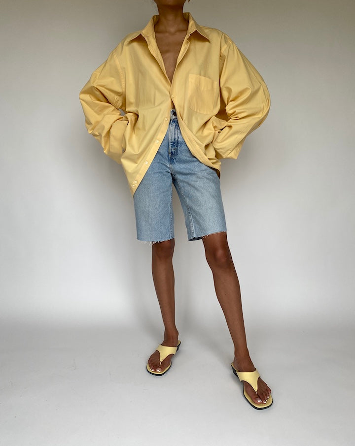 VINTAGE OVERSIZED YELLOW SHIRT 846