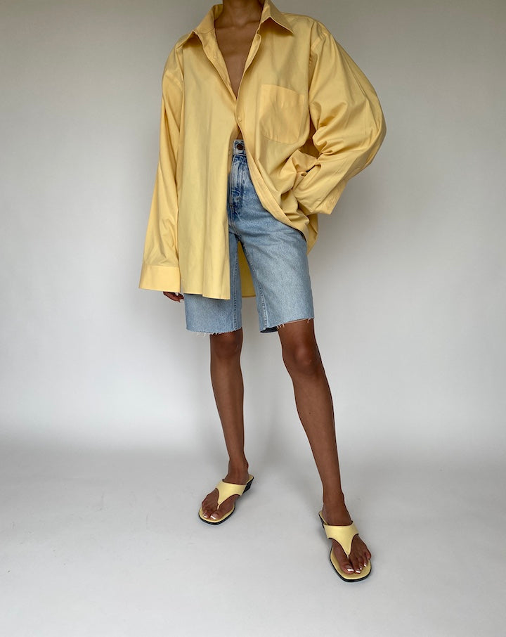 VINTAGE OVERSIZED YELLOW SHIRT 846