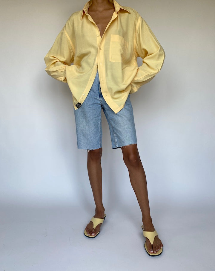 VINTAGE OVERSIZED YELLOW SHIRT 855
