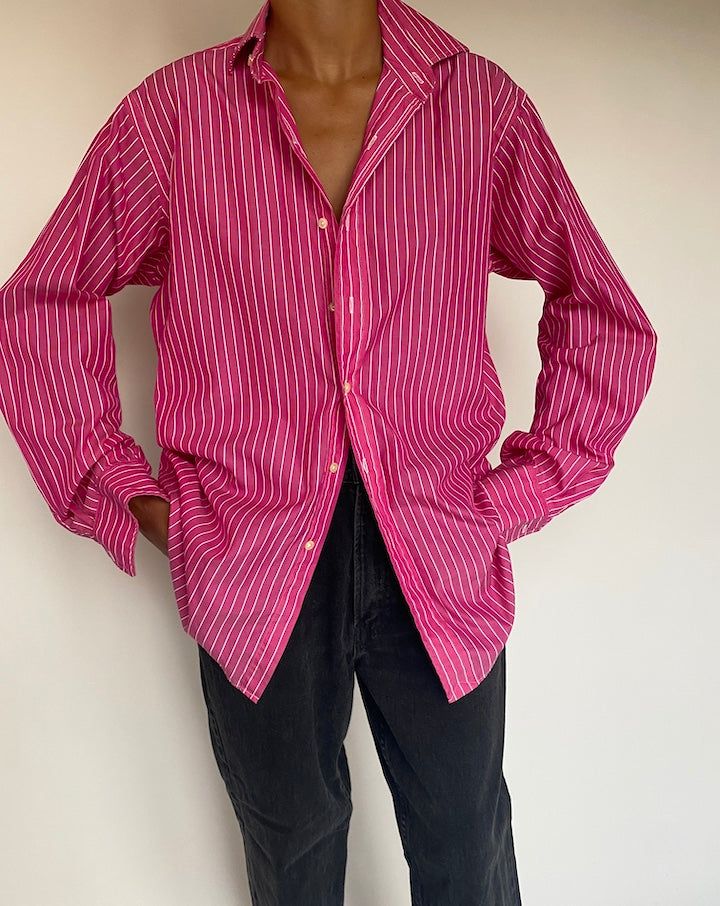 VINTAGE PINK RALPH LAUREN SHIRT 1335-2