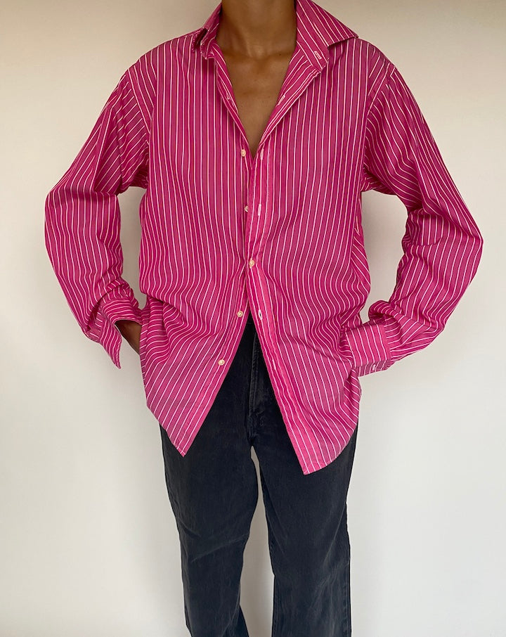 VINTAGE PINK RALPH LAUREN SHIRT 1335