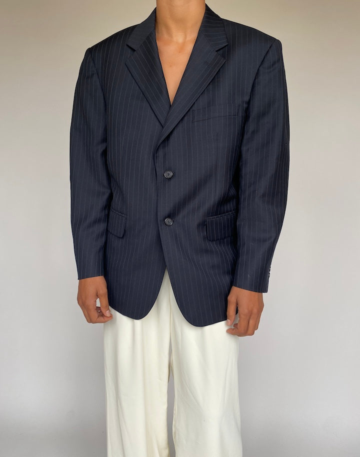 VINTAGE PINSTRIPED BLAZER 1255-4
