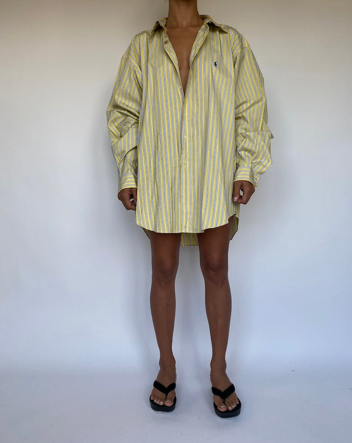 VINTAGE RALPH LAUREN SHIRT DRESS 1074-4
