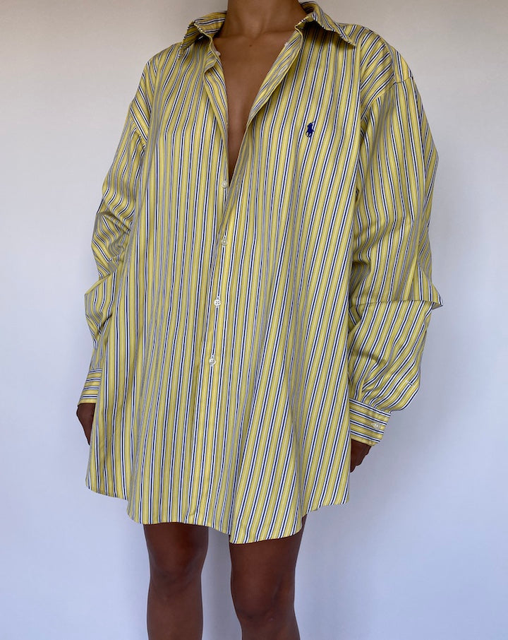 VINTAGE RALPH LAUREN SHIRT DRESS 1074