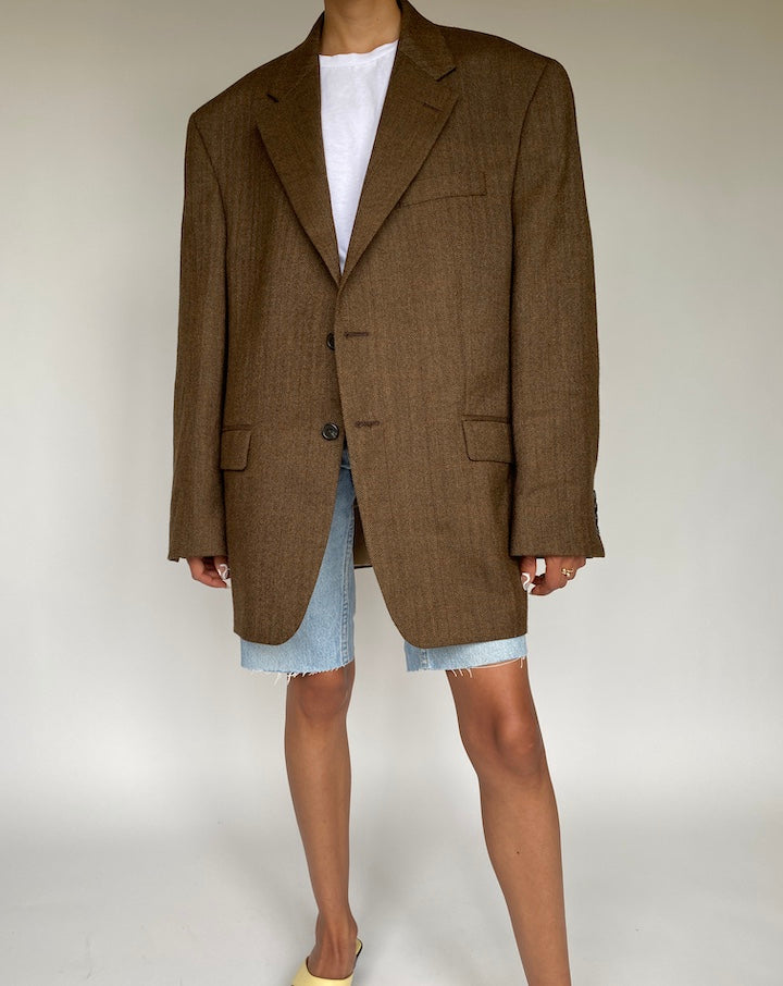 VINTAGE RALPH LAUREN WOOL BLAZER 837-3