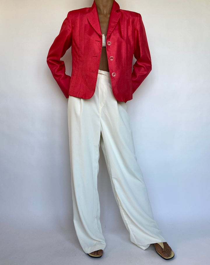 VINTAGE RED JACKET-BLAZER 710