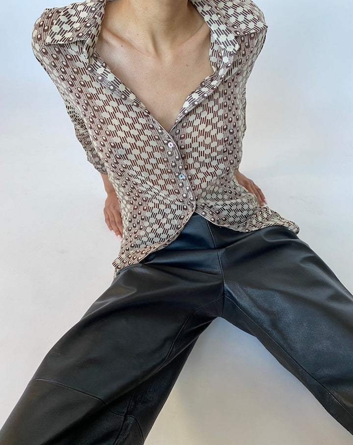 VINTAGE SILK BLOUSE 550-2