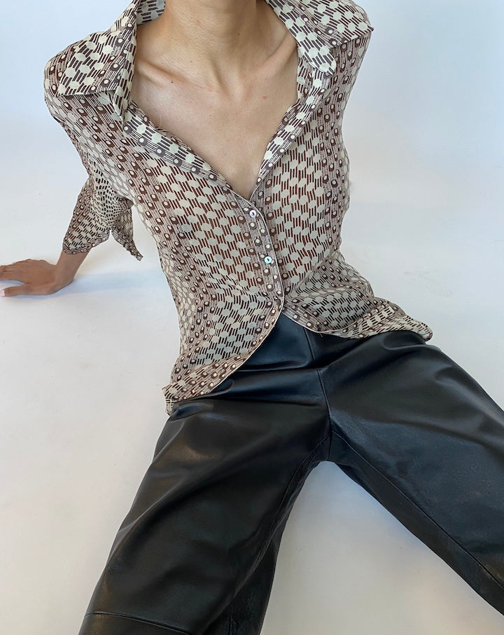 VINTAGE SILK BLOUSE 550