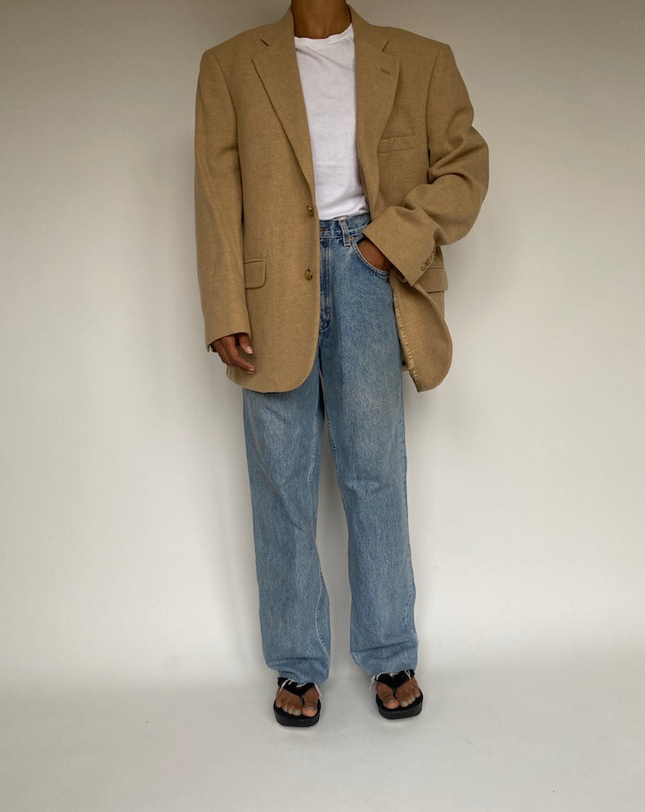 VINTAGE SLIGHTLY OVERSIZED WOOL BLAZER 1215-5