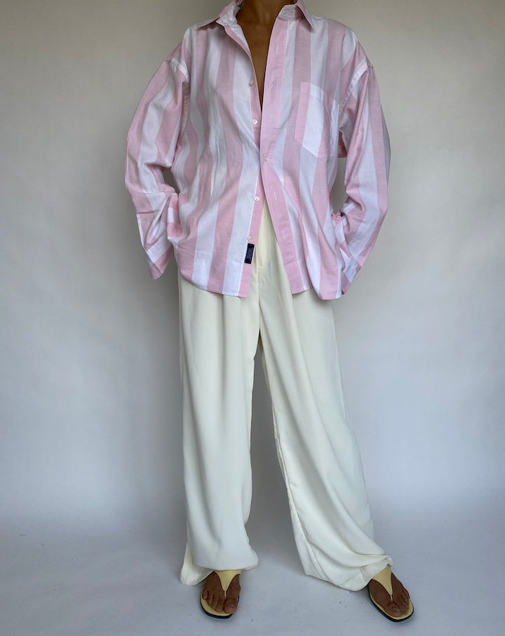 VINTAGE STRIPED COTTON SHIRT 760