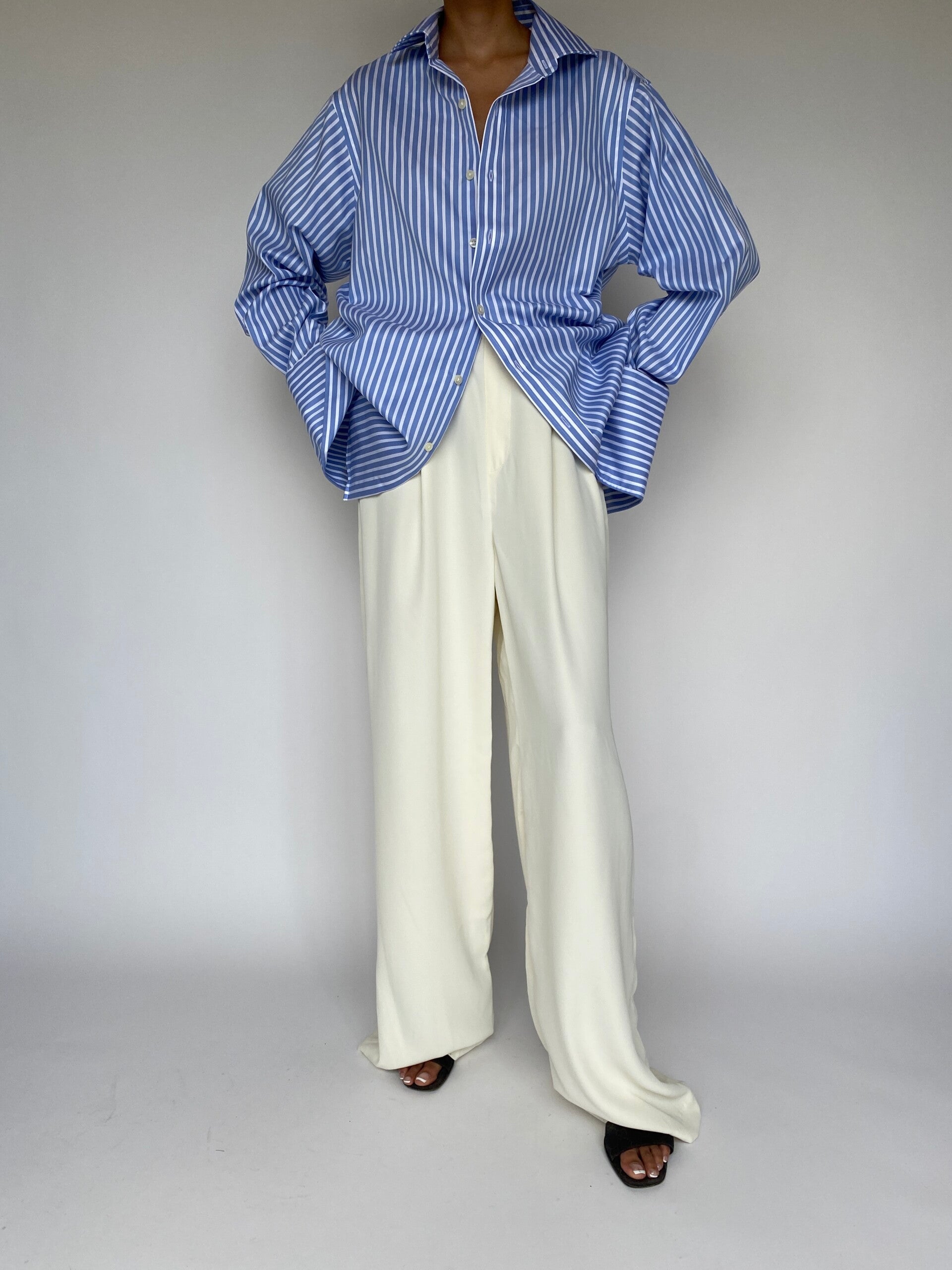 VINTAGE STRIPED MICHAEL KORS SHIRT 877-3