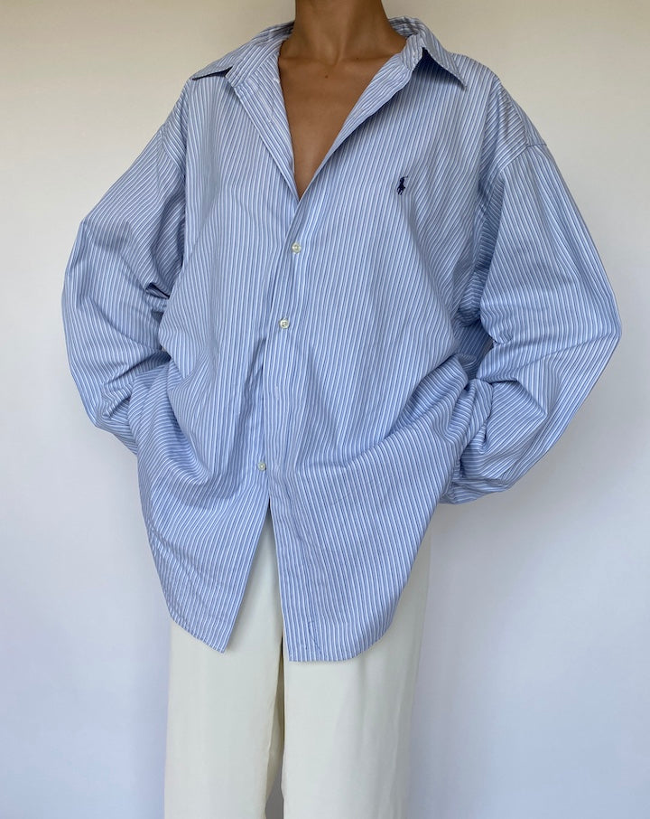 VINTAGE STRIPED RALPH LAUREN SHIRT 1092-6