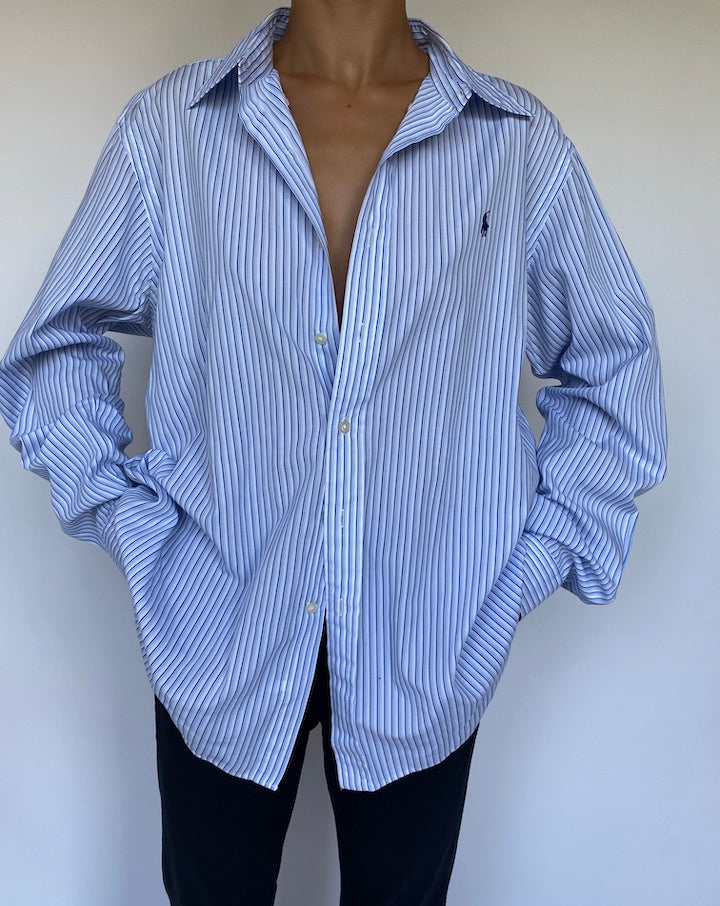 VINTAGE STRIPED RALPH LAUREN SHIRT 1096-3
