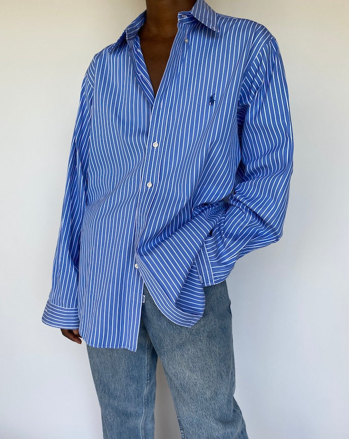 VINTAGE STRIPED RALPH LAUREN SHIRT 1160