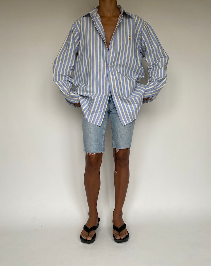 VINTAGE STRIPED RALPH LAUREN SHIRT 1238-5