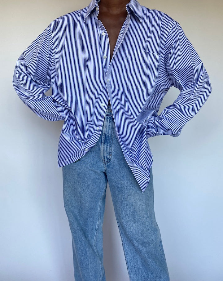 VINTAGE STRIPED RALPH LAUREN SHIRT 1309-4